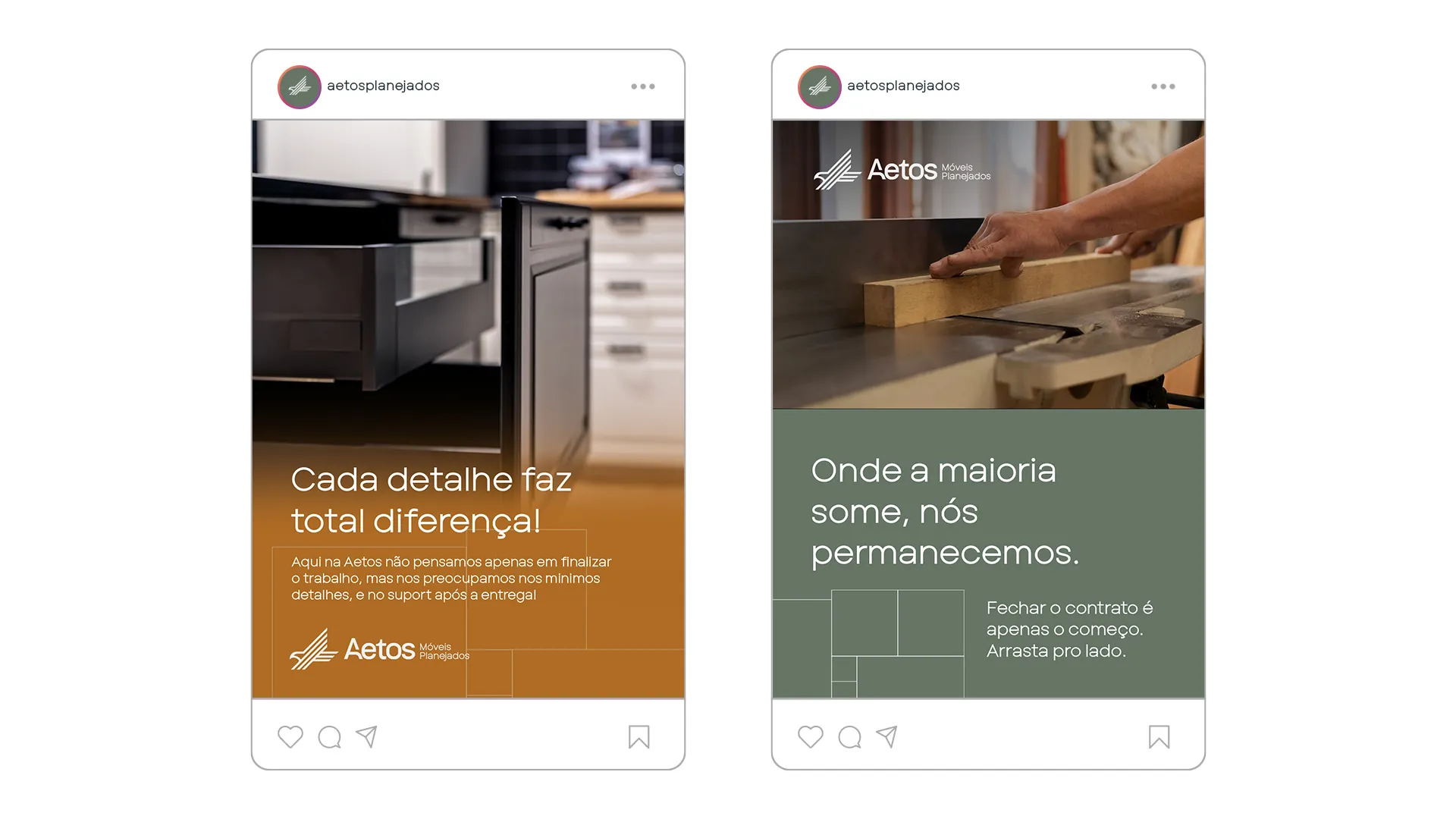 Aetos Móveis Planejados, aplicação 13